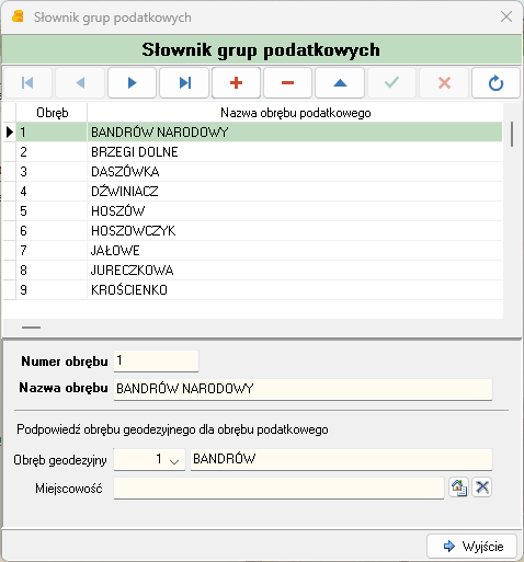 Okno słownik
